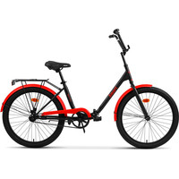 Велосипед AIST Smart 24 1.1 2022 (черный/красный) - фото 1 - id-p223922216
