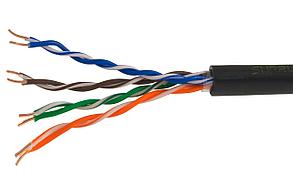 UTP cat.5e 24AWG витая пара уличный кабель информационный интернет медный outdoor