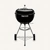 Угольный гриль Weber CLASSIC KETTLE 47 СМ ЧЕРНЫЙ, фото 4