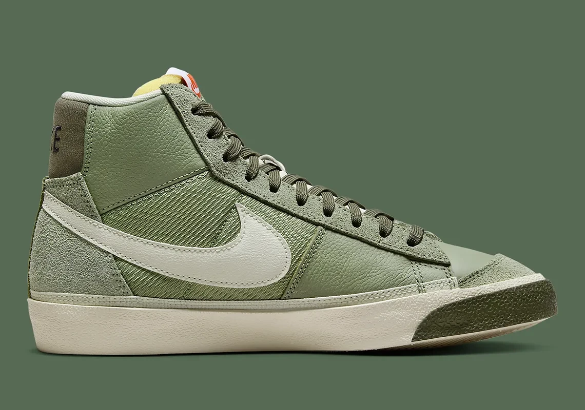 Кроссовки мужские BLAZER MID '77 PRO CLUB зеленый DQ7673-301