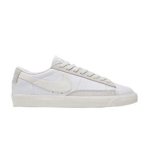 Кроссовки мужские NIKE BLAZER LOW LEATHER белый CW7585-100 - фото 1 - id-p223900168