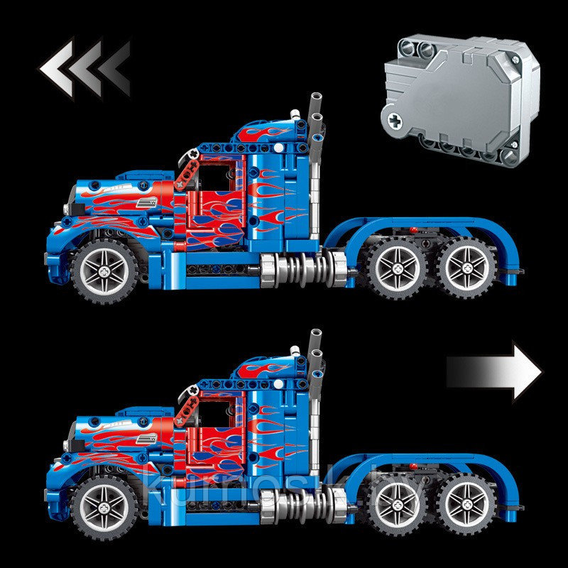 Конструктор T3030 Грузовик Optimus Prime Western Star, 619 элементов - фото 4 - id-p223928467