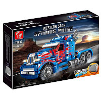 Конструктор T3030 Грузовик Optimus Prime Western Star, 619 элементов