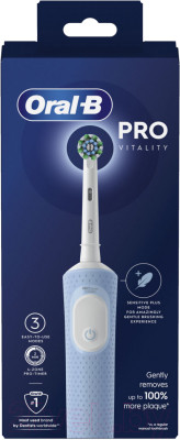 Электрическая зубная щетка Oral-B Pro Protect X Clean Blue - фото 3 - id-p223926068