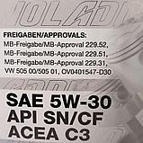 5W-30 ADDINOL Масло моторное Premium 0530 C3-DX, 5л, фото 3