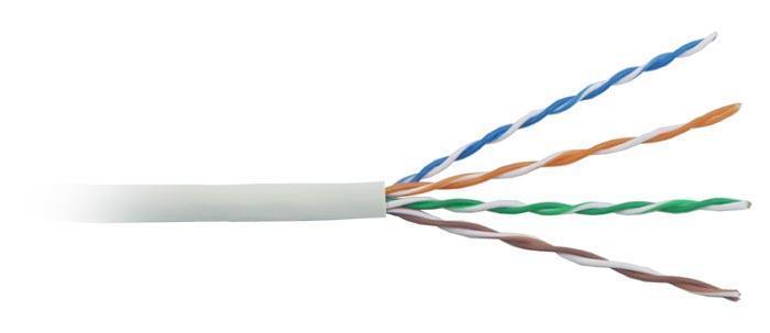 TWT UTP cat.5e 24AWG витая пара кабель информационный интернет медный, 305 метров - фото 1 - id-p223905231