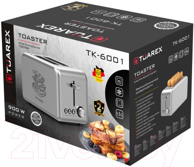 Тостер Tuarex TK-6001 - фото 6 - id-p223928658