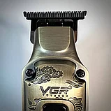 Машинка для стрижки волос триммер профессиональный 2 в 1 VGR V-643, фото 3