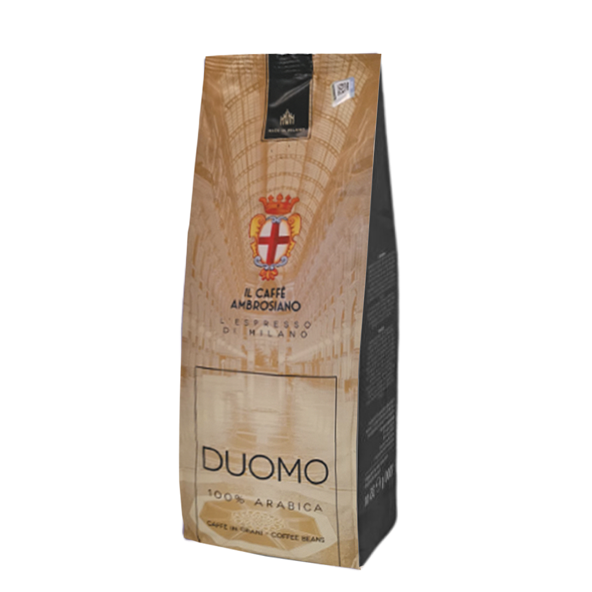 Кофе натуральный жареный в зернах "DUOMO (SANTOS SINGLE ORIGIN)", ТМ "AMBROSIANO FACTORY", 1 кг (1кор/6шт) - фото 1 - id-p223933877