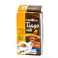 Кофе натуральный жаренный молотый Gimoka "Tiago", ТМ "Gimoka", 250 гр, Италия