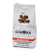 Кофе жаренный в зернах Gimoka "Rosso Miscela Bar" ТМ "Gimoka", 250 гр, Италия