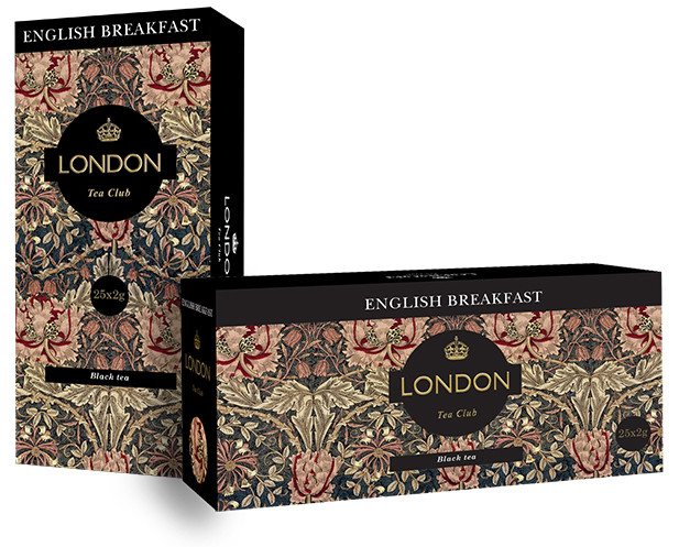 Чай черный "ENGLISH BREAKFAST" ТМ "London Tea Club", 25*2 гр с ярлыком (1*24) - фото 1 - id-p223934908