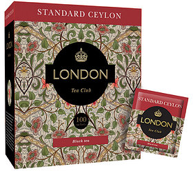 Чай черный "STANDART CEYLON" ТМ "London Tea Club", 100*2 гр с ярлыком сашет (1*8)