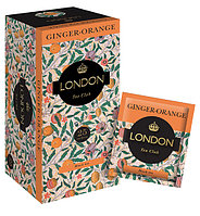 Чай черный "Имбирь-апельсин" ТМ "London Tea Club", 25*2 гр конверт (1*17)