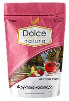Чай "Фруктовое наслаждение", ТМ "Dolce Natura" фруктово-ягодный с ароматом розы, 250 гр