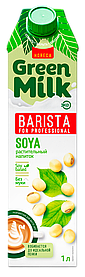 Напиток безалкогольный из СОИ, обогащенный кальцием и витаминами "Soya professional "Green Milk", Тетра Пак 1