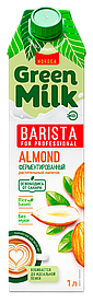 Напиток безалкогольный МИНДАЛЬный на рисовой основе "Almond professional "Green Milk", Тетра Пак 1 л,