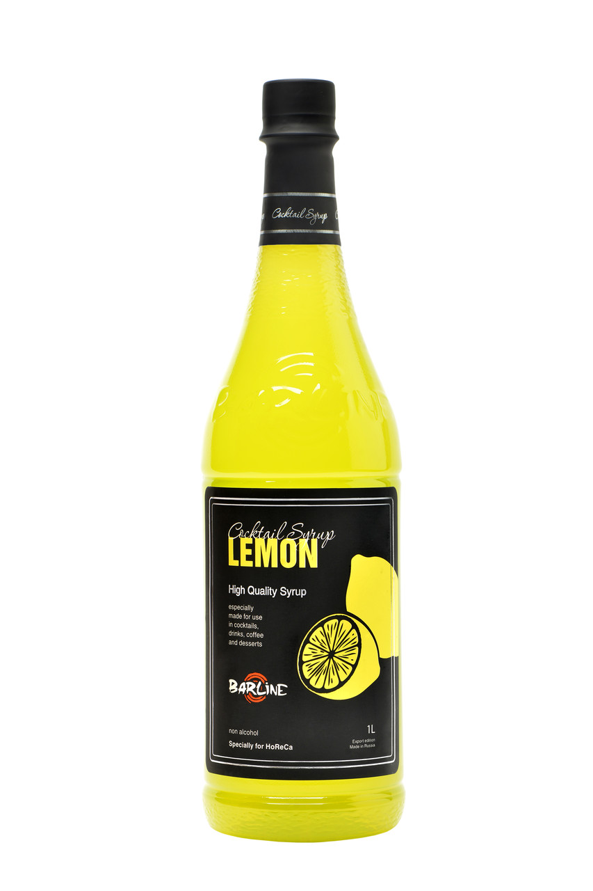 Сироп ТМ "BARLINE" Лимон 1,0 ПЭТ (1кор/6 шт) - фото 1 - id-p223934167