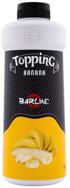 Топпинг ТМ "BARLINE" Банан  1,0 ПЭТ (1кор/6 шт)