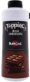 Топпинг ТМ "BARLINE" Молочный шоколад  1,0 ПЭТ (1кор/6 шт)