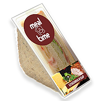 Сэндвич "Буженина и сыр", упакованный в газовой среде, замороженный, 150 г 1кор/6шт