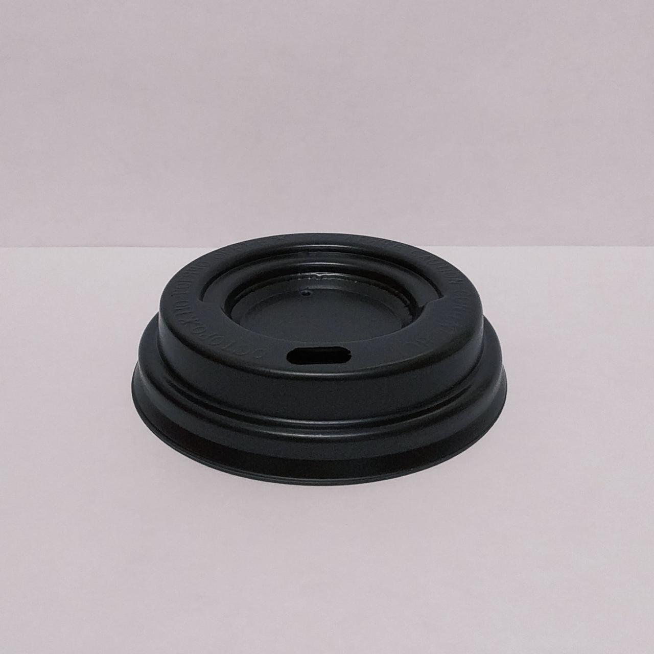 Крышка пластиковая Дифлон, черная, D=70 мм (1х50) (70/1) - фото 1 - id-p223934450