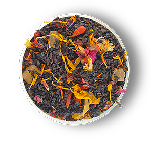 Чай "Барбарис", ТМ "Чайные шедевры" черный байховый листовой с растительным сырьем и ароматом барбариса 500 гр - фото 1 - id-p223935442