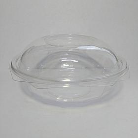 Салатница пластиковая PET 375 мл, 150х60 мм, 1х30 шт (1/10)