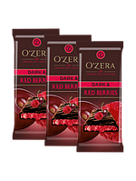 ОС825 КДВ Горький шоколад с начинкой O"Zera Dark&Red berries, 15шт/90г РФ