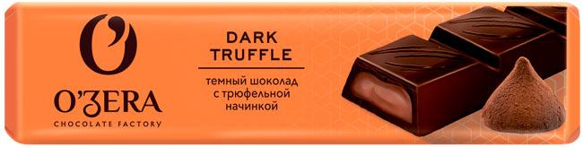 ПШ357 КДВ Шоколад темный OZera с трюфельной начинкой 20шт/47 гр РФ - фото 1 - id-p223934514