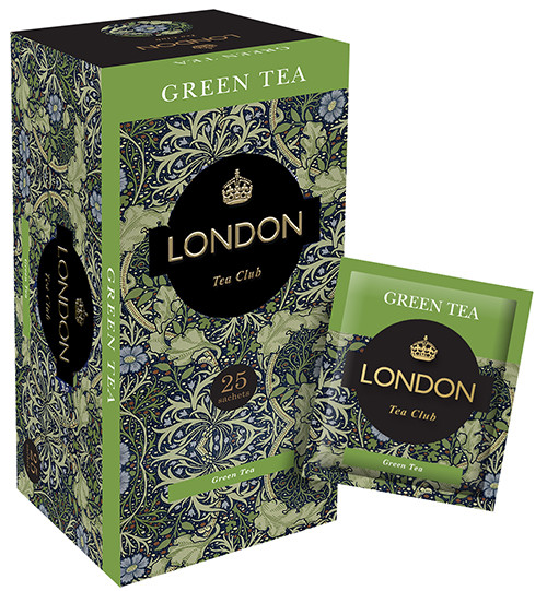 Чай зеленый "GREEN TEA" ТМ "London Tea Club", 25*2 гр с ярлыком сашет (1*17)