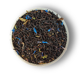 Чай "Мелодия весны", ТМ "Чайные шедевры" черный байховый листовой с растительным сырьем и ароматом персика 500