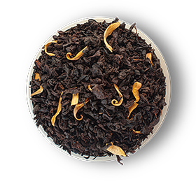 Чай "Ванильный бергамот", ТМ "Чайные шедевры" черный байховый листовой с растительным сырьем и ароматом ванили