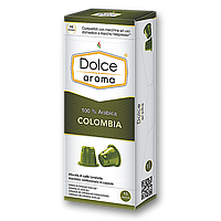 Кофе в капсулах "Dolce Aroma Colombia" совместимы с Nespresso (10шт/уп), ТМ "Dolce Aroma"