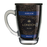 Чай черный байховый "ASSAM" ТМ "London Tea Club", 70 гр в стеклянной кружке, (1*12)