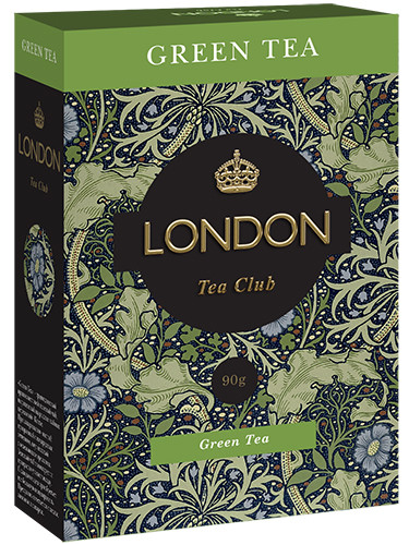 Чай зеленый байховый "GREEN TEA" ТМ "London Tea Club", 90 гр (1*24) - фото 1 - id-p223934638