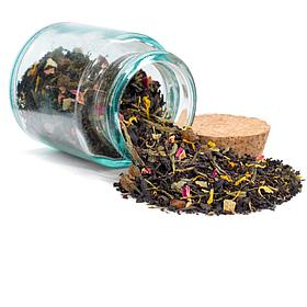Чай "1001 Ночь" купажированный, черный-зеленый, изюм, лепестки мальвы, роза, календула, папайя... 500 г,