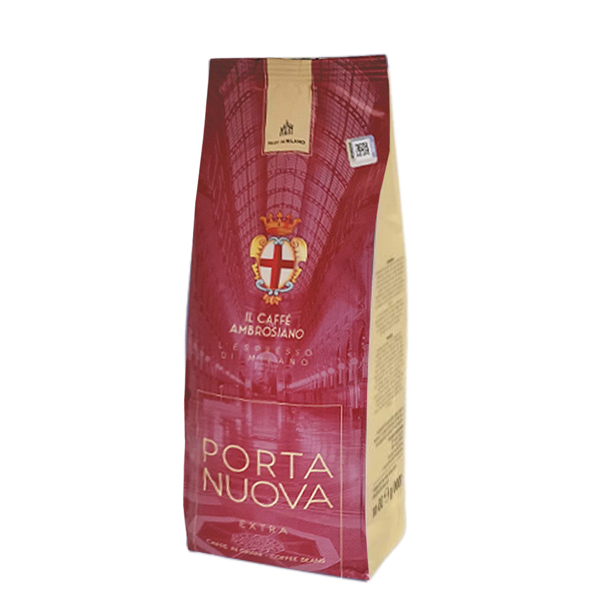 Кофе натуральный жареный в зернах "PORTA NUOVA", ТМ "AMBROSIANO FACTORY", 1 кг (1кор/6шт) - фото 1 - id-p223934761