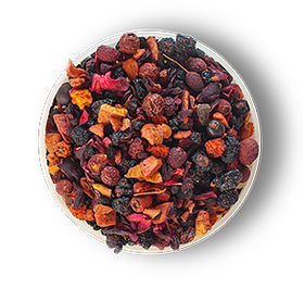 Чай "Лесная ягода", ТМ "Чайные шедевры" травяной с ароматом лесных ягод 500 гр