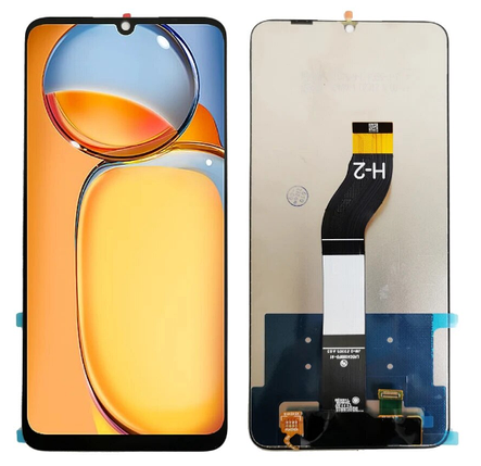 Дисплей (экран) для Xiaomi Redmi 13C c тачскрином, черный, фото 2