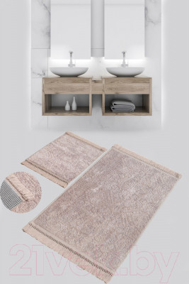 Набор ковриков для ванной и туалета Karven Buket Sacakli / KV 416 - фото 6 - id-p223937321
