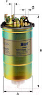 Топливный фильтр Hengst H129WK