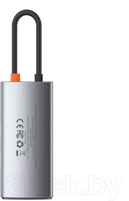 USB-хаб Baseus Metal Gleam Series / CAHUB-CY0G - фото 8 - id-p223941890