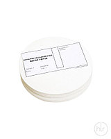 Обеззоленный фильтр белая лента, 15 см, 100 шт