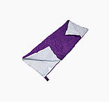 Спальный мешок 2в1 Calviano BRUNI 300г/м2 (фиолетовый), фото 2