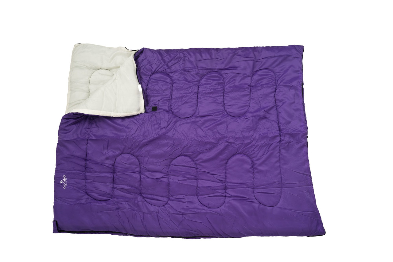 Спальный мешок 2в1 Calviano BRUNI 300г/м2 (фиолетовый) - фото 9 - id-p223943677