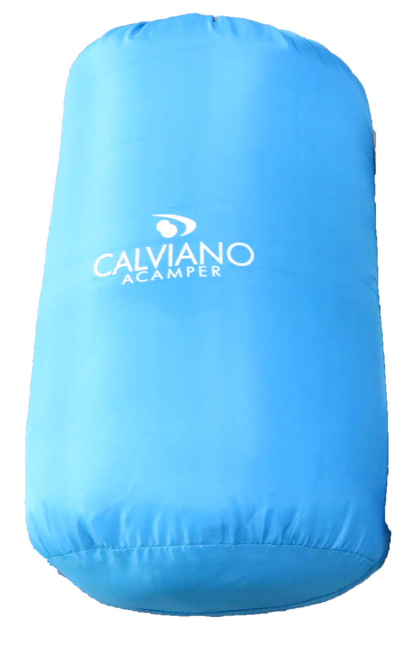 Спальный мешок Calviano BERGEN 300г/м2 (бирюзово-серый) - фото 4 - id-p223943681