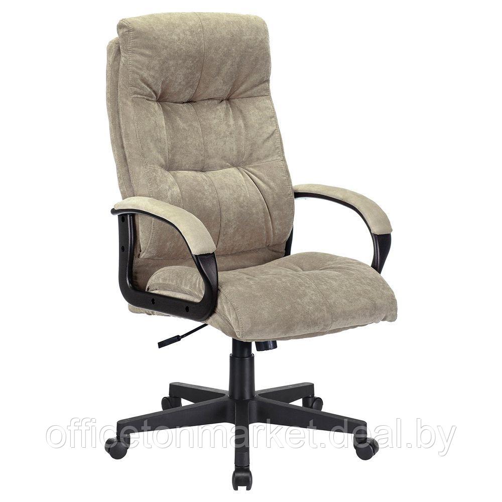 Кресло для руководителя Бюрократ CH-824 песочный Light-21, ткань, пластик - фото 1 - id-p223922628