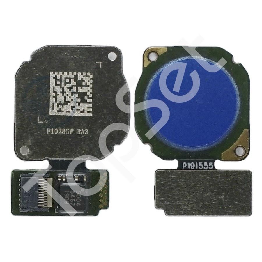 Шлейф Huawei Honor 8X сканер отпечатка пальцев Синий - фото 1 - id-p184178454