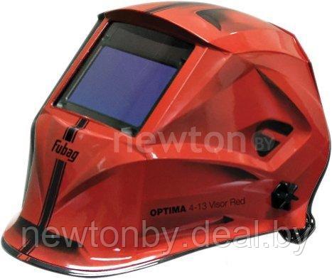 Сварочная маска Fubag Optima 4-13 Visor (красный) [38437] - фото 1 - id-p223949316